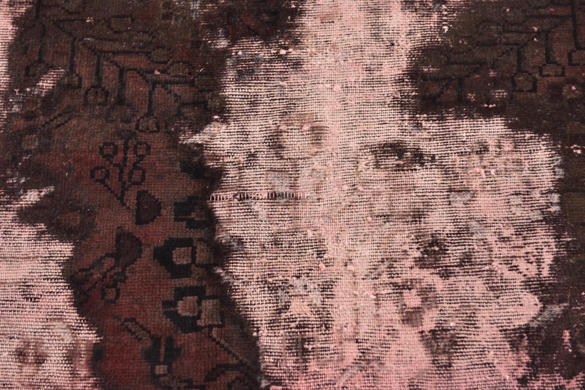 3' x 9' 2 Hand Knotted Ultra Vintage Persian Wool Runner Rug