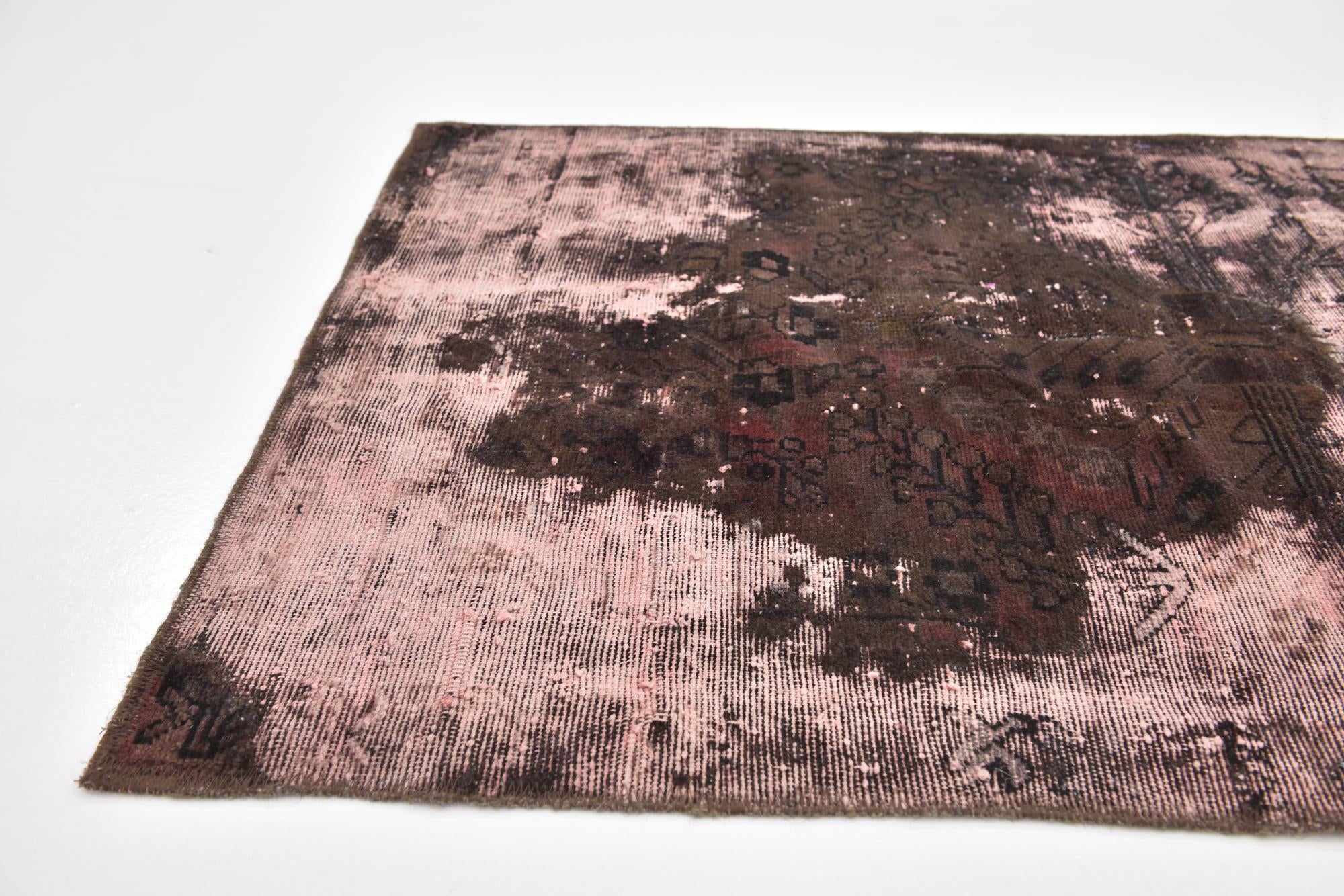 3' x 9' 2 Hand Knotted Ultra Vintage Persian Wool Runner Rug