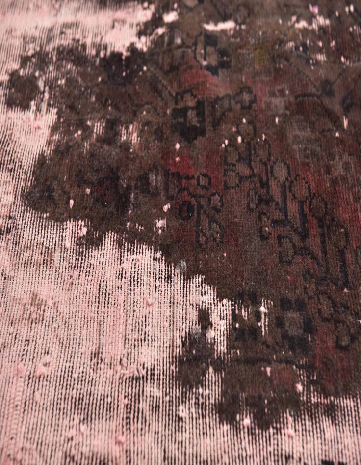 Detail image of 3' x 9' 2  Hand Knotted Ultra Vintage Persian Wool Runner Rug