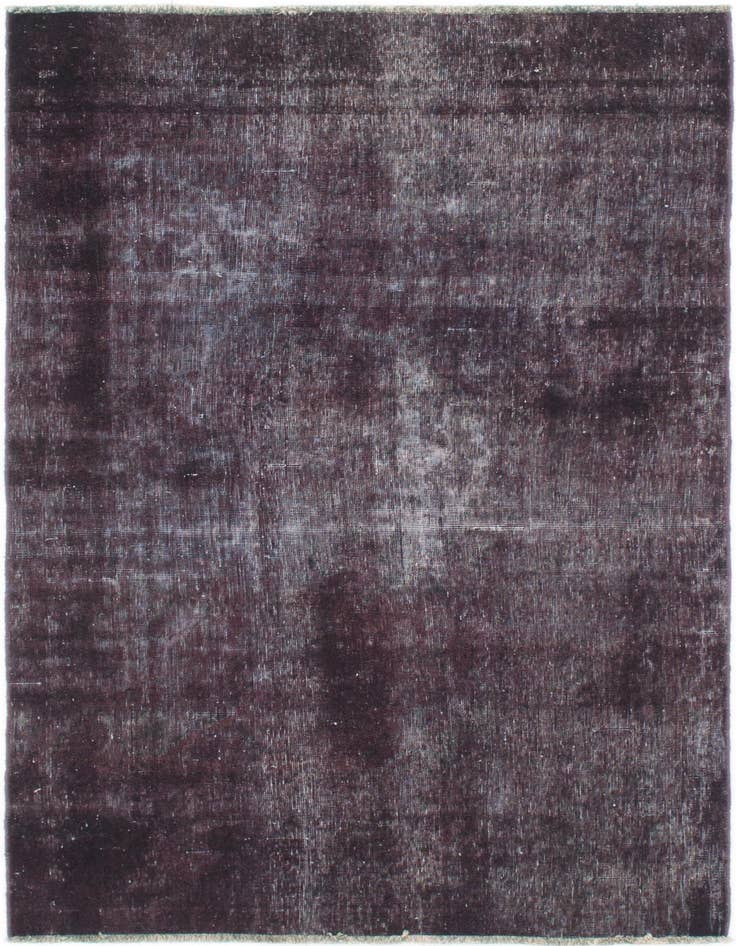 Detail image of 4' 6 x 7' 8 Hand Knotted Ultra Vintage Persian Wool Runner Rug