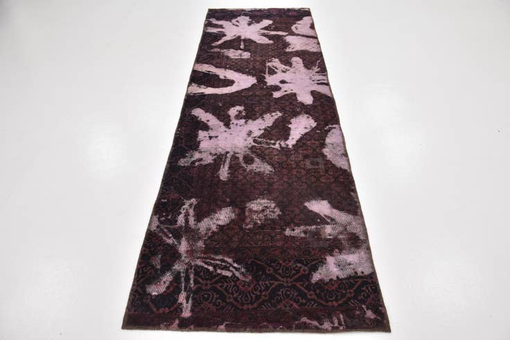 Detail image of 3' x 9' 7 Hand Knotted Ultra Vintage Persian Wool Runner Rug