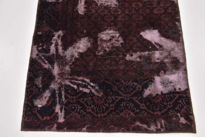 3' x 9' 7 Hand Knotted Ultra Vintage Persian Wool Runner Rug
