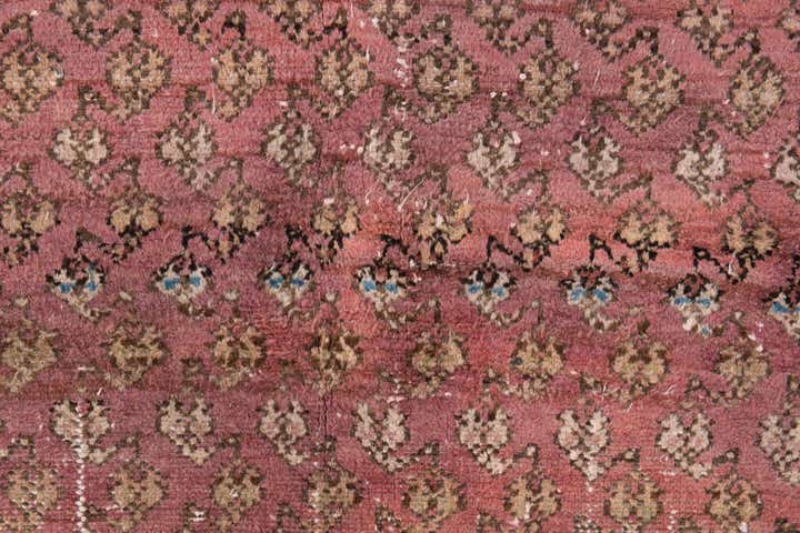 4' x 8' 1 Hand Knotted Ultra Vintage Persian Wool Runner Rug