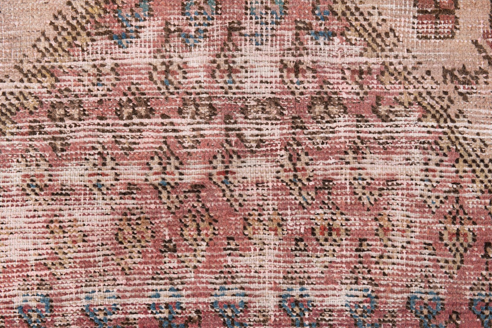 4' x 8' 1 Hand Knotted Ultra Vintage Persian Wool Runner Rug