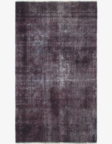 4' 6 x 7' 8 Hand Knotted Ultra Vintage Persian Wool Runner Rug