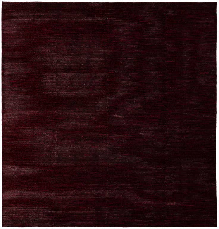 Detail image of 9' 3 x 9' 8 Hand Knotted Darya Wool Square Rug