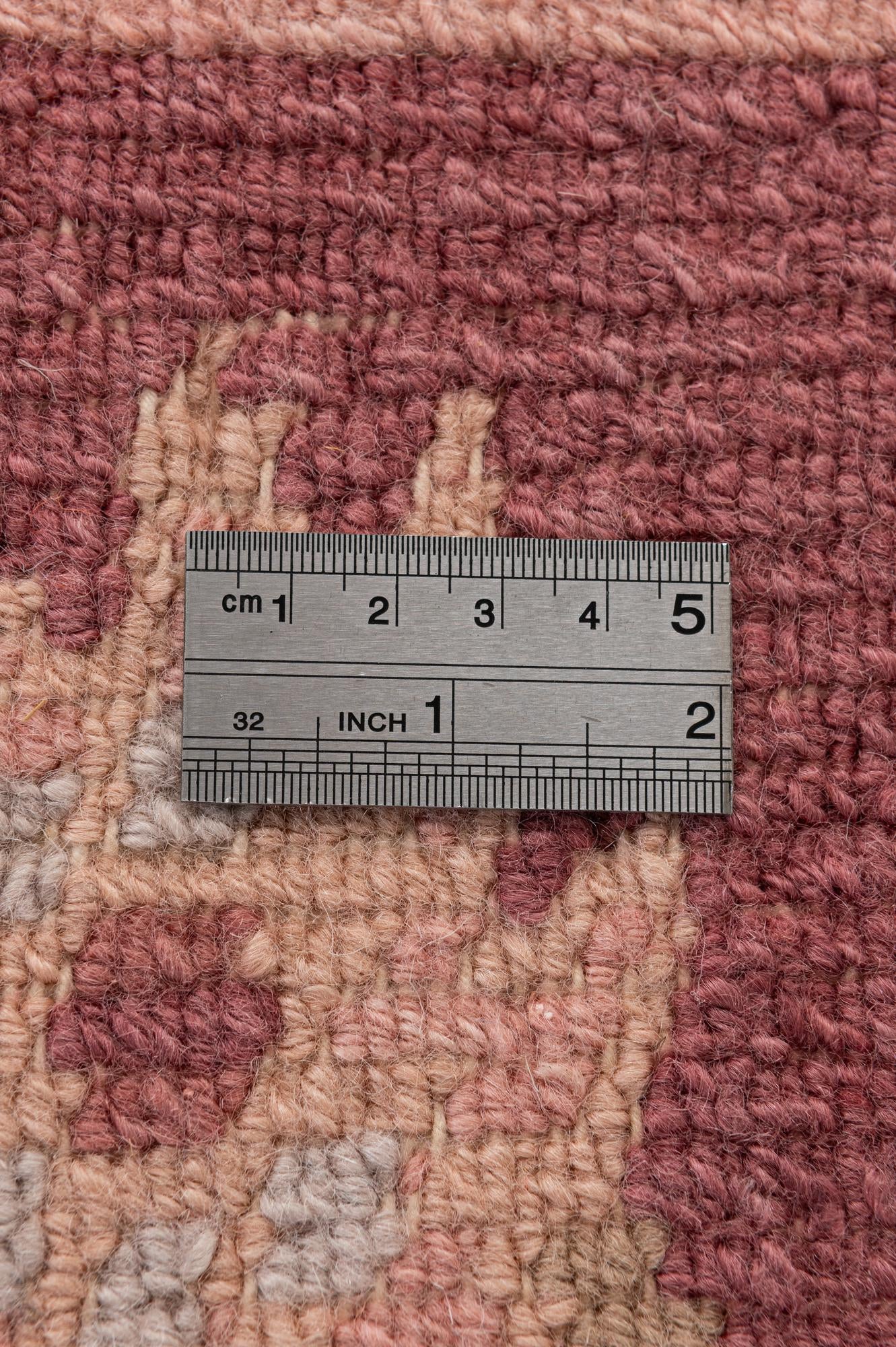 6' 8 x 7' 11 Hand Knotted Nepal Wool Square Rug
