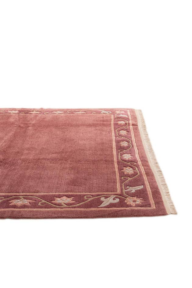 Detail image of 6' 8 x 7' 11 Hand Knotted Nepal Wool Square Rug