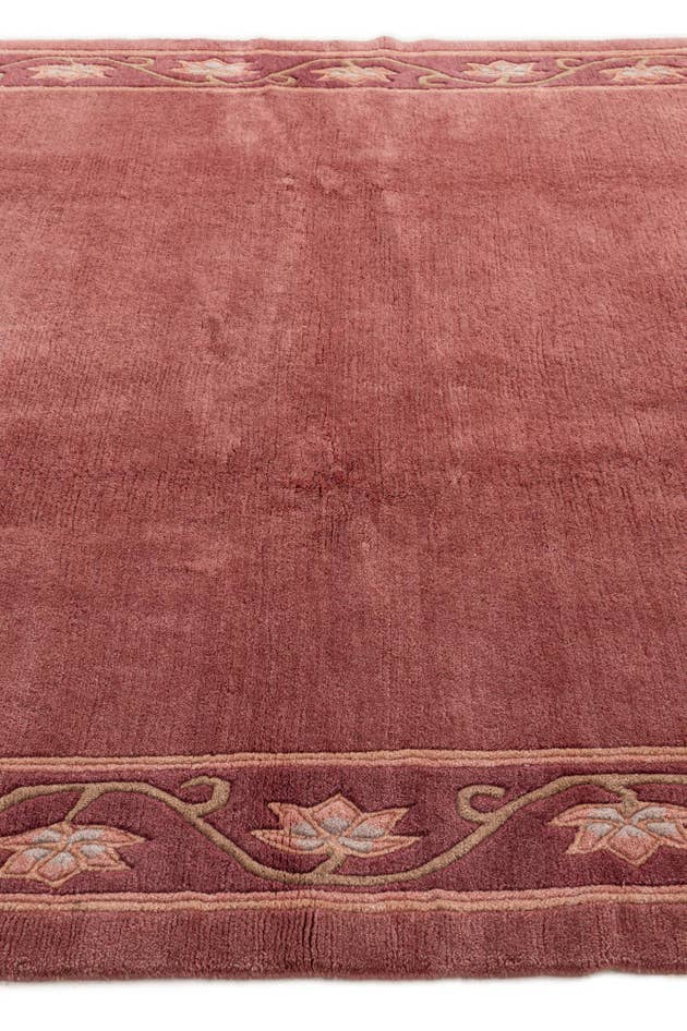 Detail image of 6' 8 x 7' 11 Hand Knotted Nepal Wool Square Rug