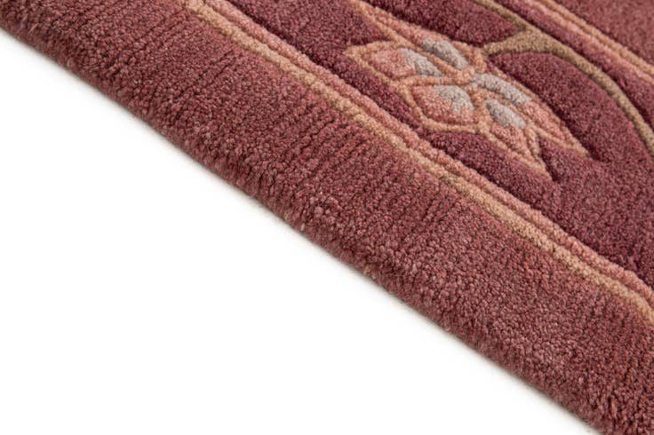 Detail image of 6' 8 x 7' 11 Hand Knotted Nepal Wool Square Rug