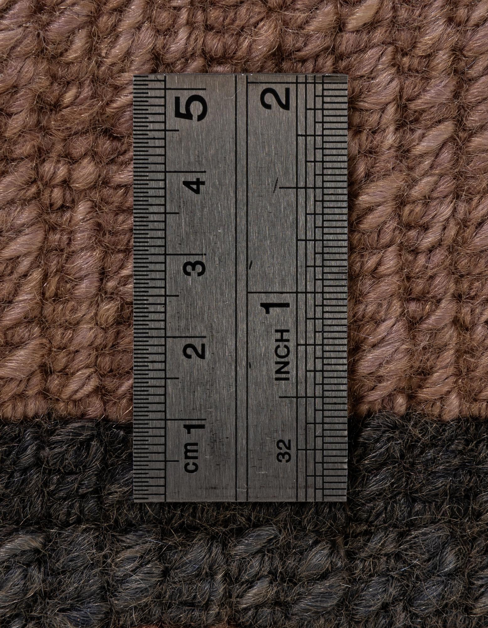 8' 2 x 8' 2 Hand Knotted Tibet Wool Square Rug