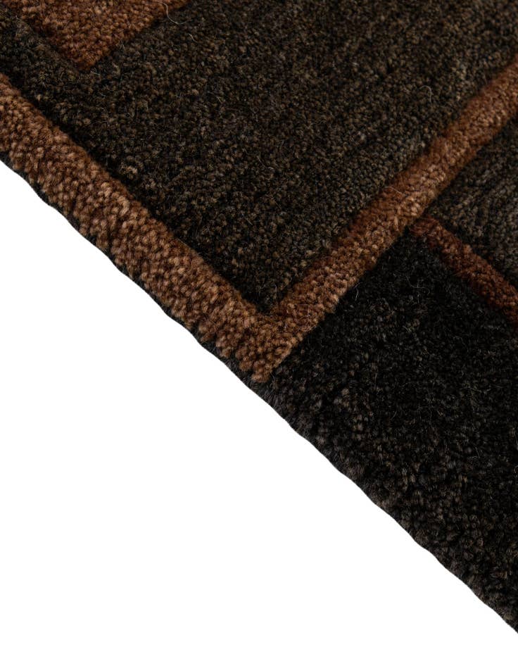 Detail image of 8' 2 x 8' 2  Hand Knotted Tibet Wool Square Rug