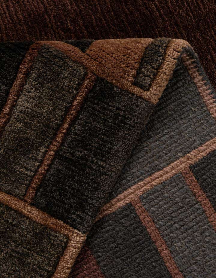 8' 2 x 8' 2 Hand Knotted Tibet Wool Square Rug