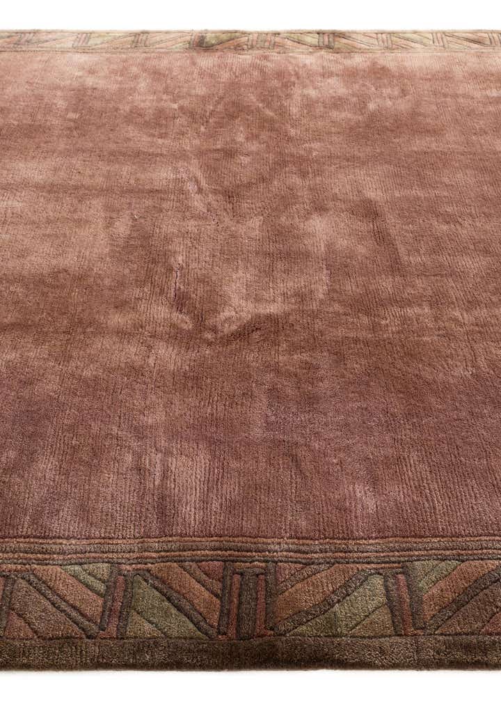 8' 1 x 8' 3 Hand Knotted Tibet Wool Square Rug