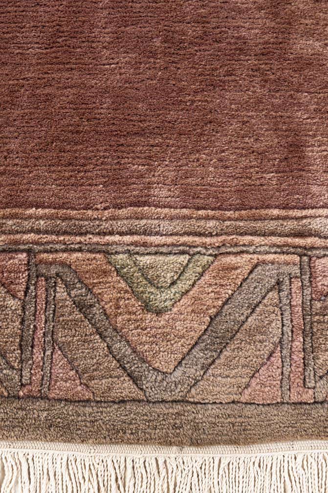 8' 1 x 8' 3 Hand Knotted Tibet Wool Square Rug
