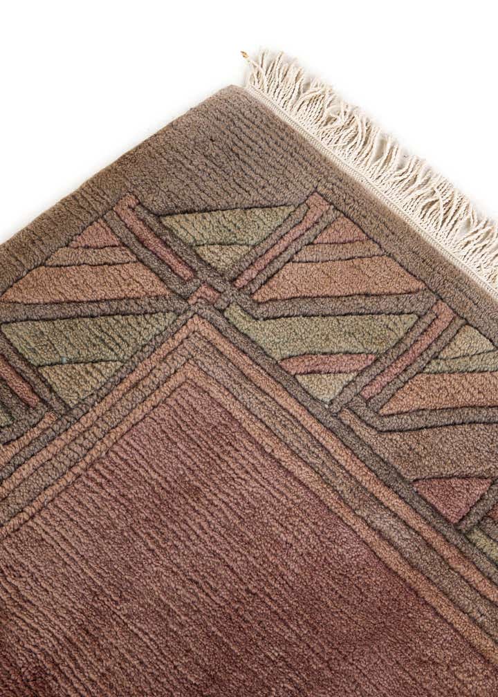 8' 1 x 8' 3 Hand Knotted Tibet Wool Square Rug