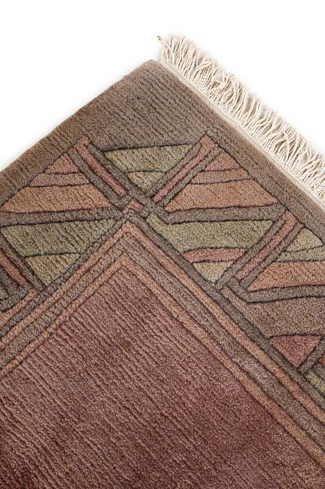 8' 1 x 8' 3 Hand Knotted Tibet Wool Square Rug