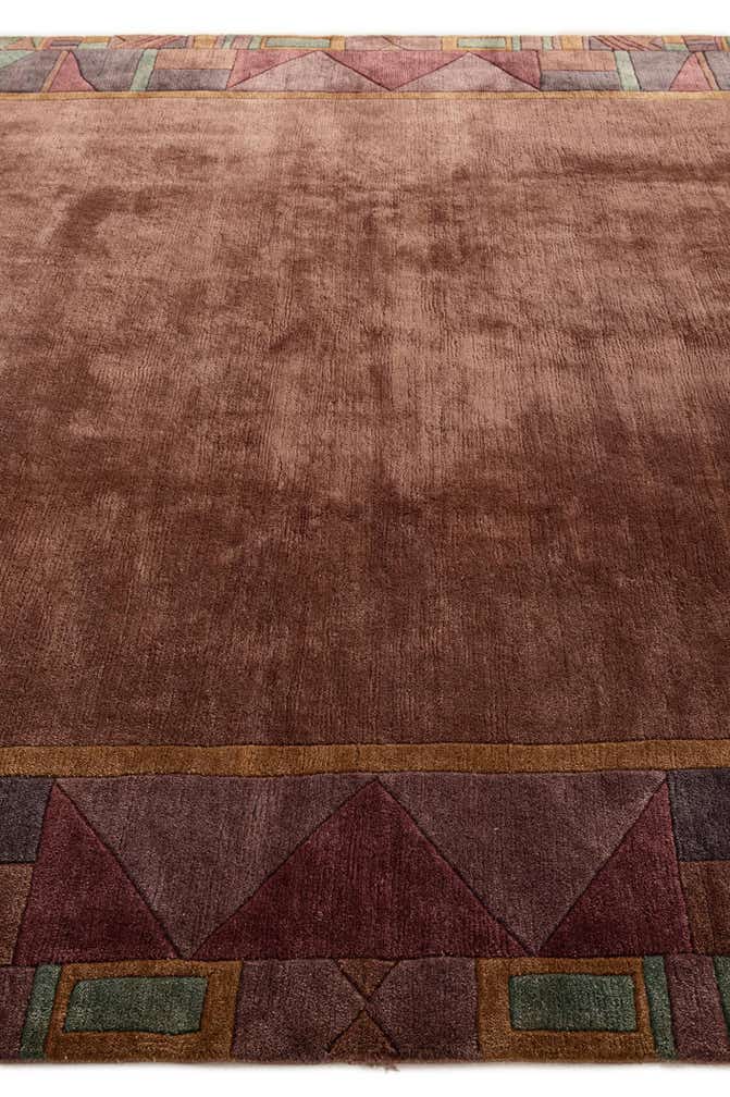 255cm x 255cm anudado a mano Tibet Alfombra Lana Cuadrado