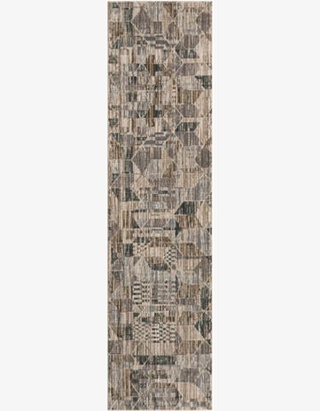 Ponca · Abstract rug, sky beige