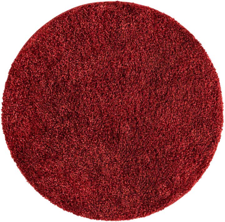 4' x 4' Zermatt Shag Round Rug