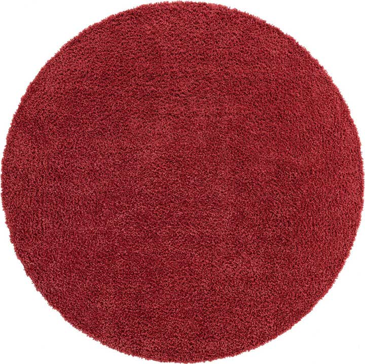 5' 3 x 5' 3 Zermatt Shag Round Rug
