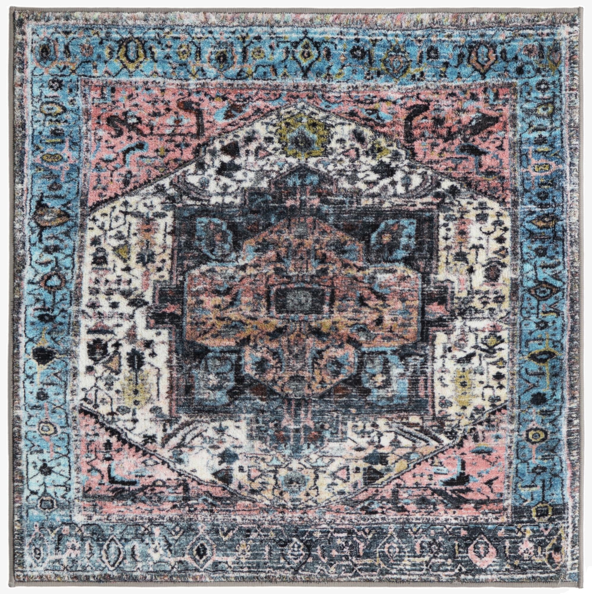 3' 3 x 3' 3 Medina Square Rug
