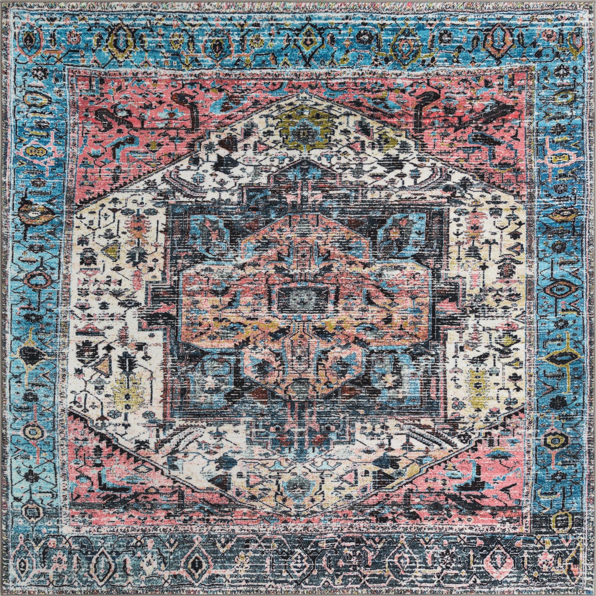 7' 10 x 7' 10 Medina Square Rug