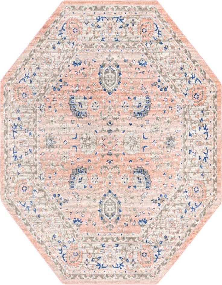 Detail image of 7' x 7' Whitney Octagon Rug