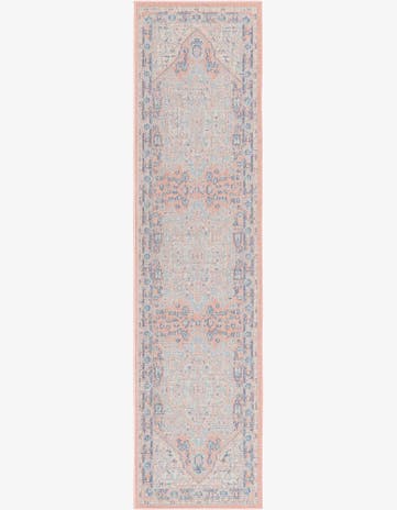 Powder Pink Whitney Runner Rug