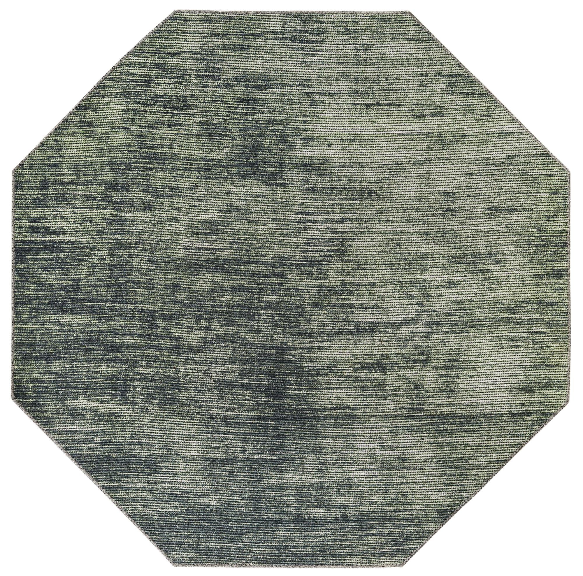 Prewitt · Abstract rug, green