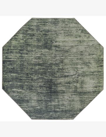 Prewitt · Abstract rug, green