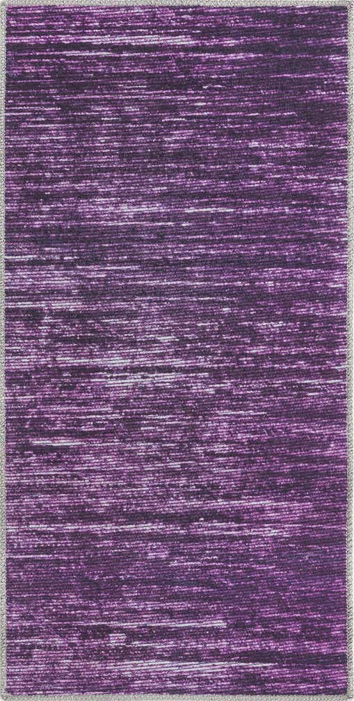 2' x 4' Prewitt · Abstract rug, purple