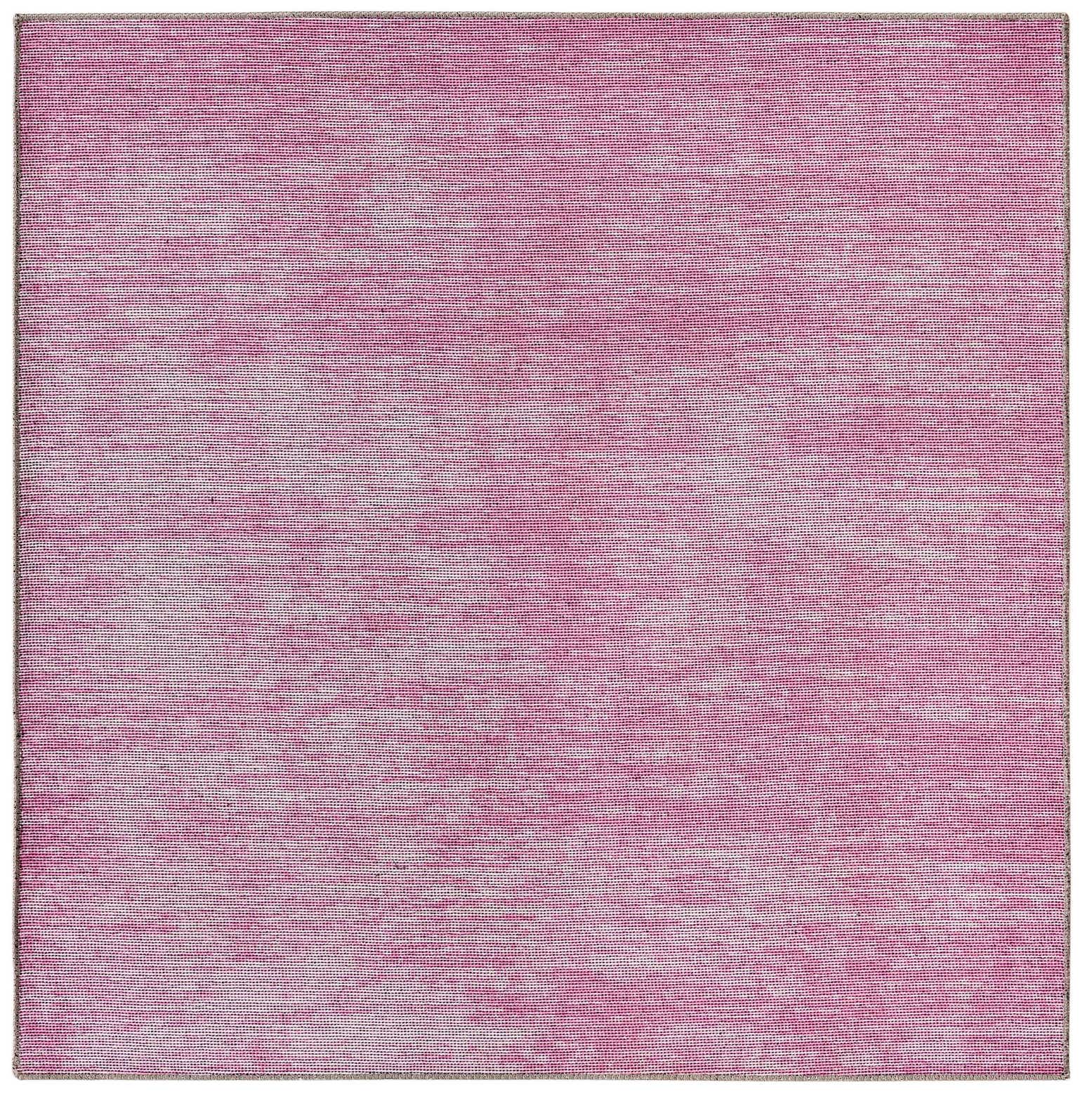 5' x 5' Prewitt · Solid rug, pink