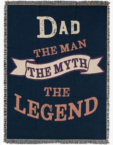 4' 6 x 6' The Legend Throw Blanket