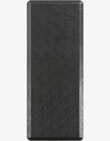 Black Solid Comfort Mat
