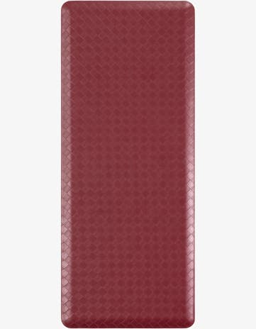 Burgundy Red Solid Comfort Mat