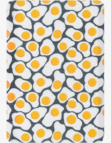 Black and White Egg Comfort Mat