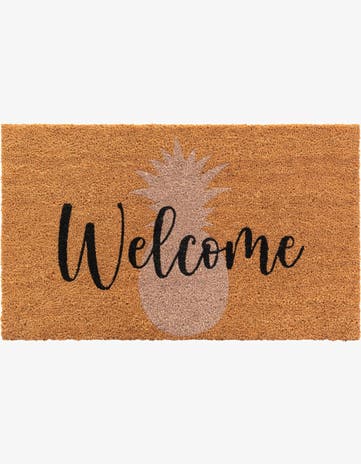 Natural Welcome Doormat