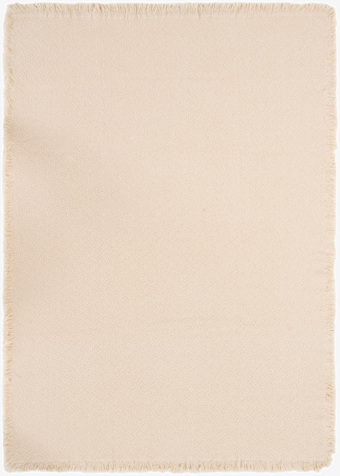 4' 6 x 6' Brittany Natural Throw Blanket
