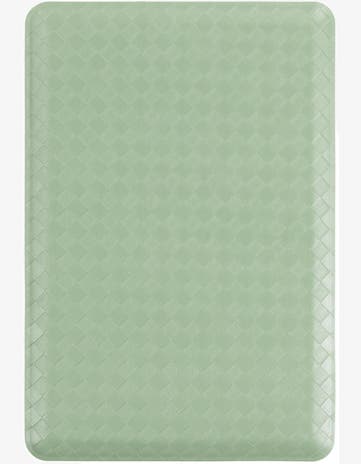 Green Solid Comfort Mat