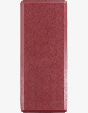 Burgundy Red Solid Comfort Mat