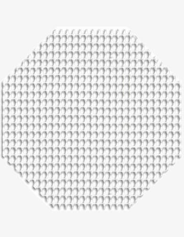 7' x 7' Octagon Non-Slip Rug Pad