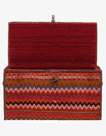 1' 7 x 3' 1 Hand Knotted Furniture Trunk