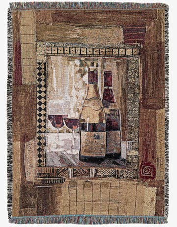 4' 6 x 6' Perfect Vintage II Throw Blanket