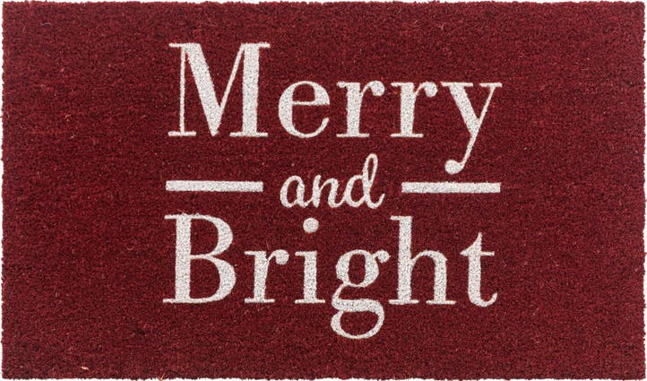 1' 6 x 2' 6 Merry and Bright Doormat