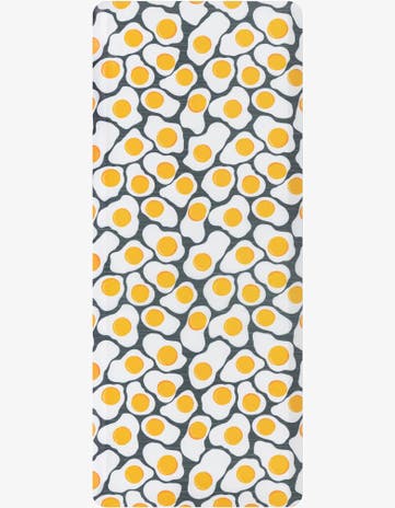 Black and White Egg Comfort Mat