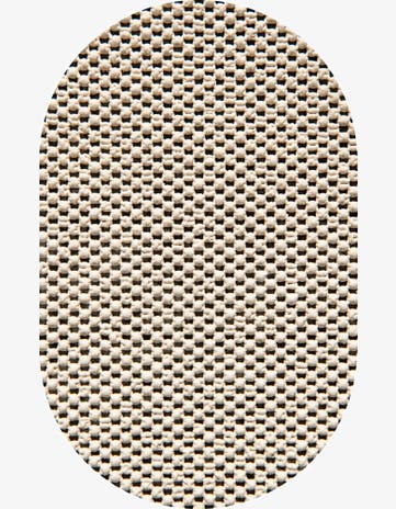 4' x 6' Oval Uni-Eco Outdoor Rug Pad