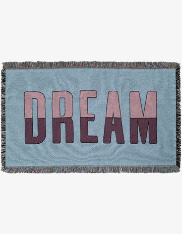 4' 6 x 6' Dream Couch Teal Throw Blanket