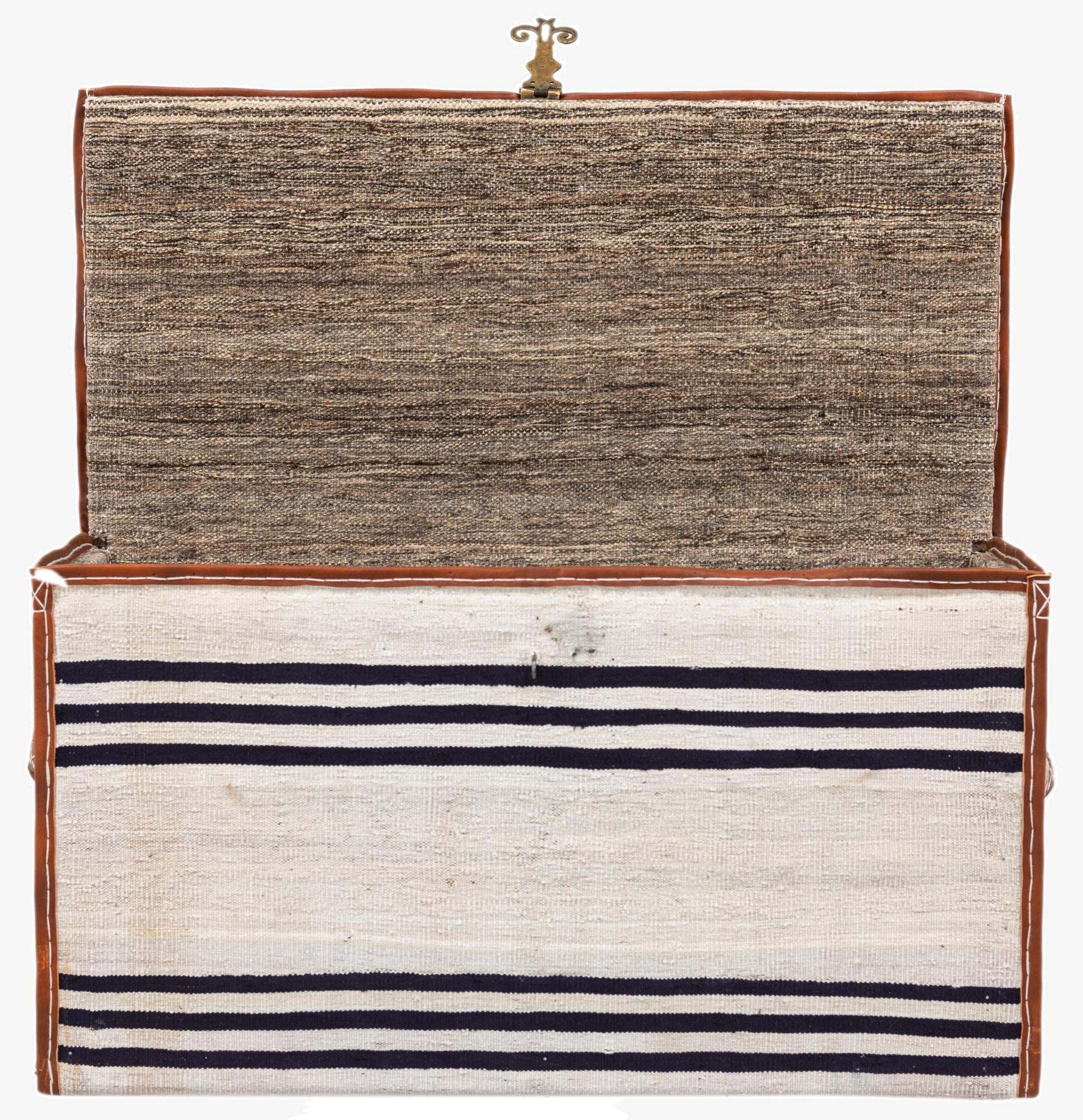 1' 7 x 3' 1  Hand Knotted Furniture Trunk