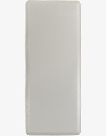 Gray Solid Comfort Mat